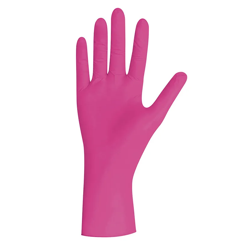 Magenta Pearl Nitril U.-Handschuhe Gr.XS, unsteril puderfrei magenta (100 Stck.)