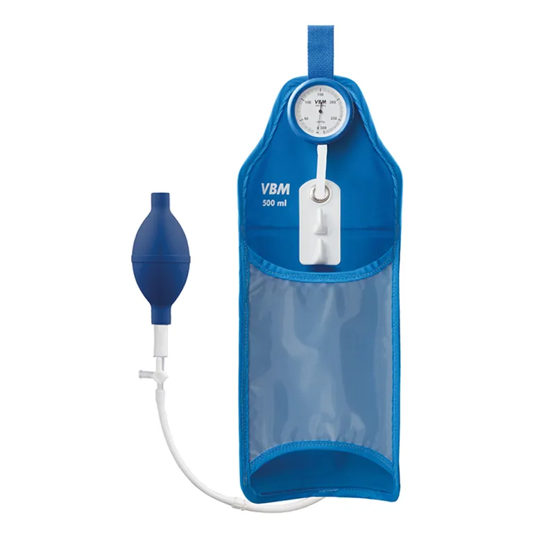 Druckinfusionsmanschette 500 ml, mit Handgebläse und Präzisionsmanometer