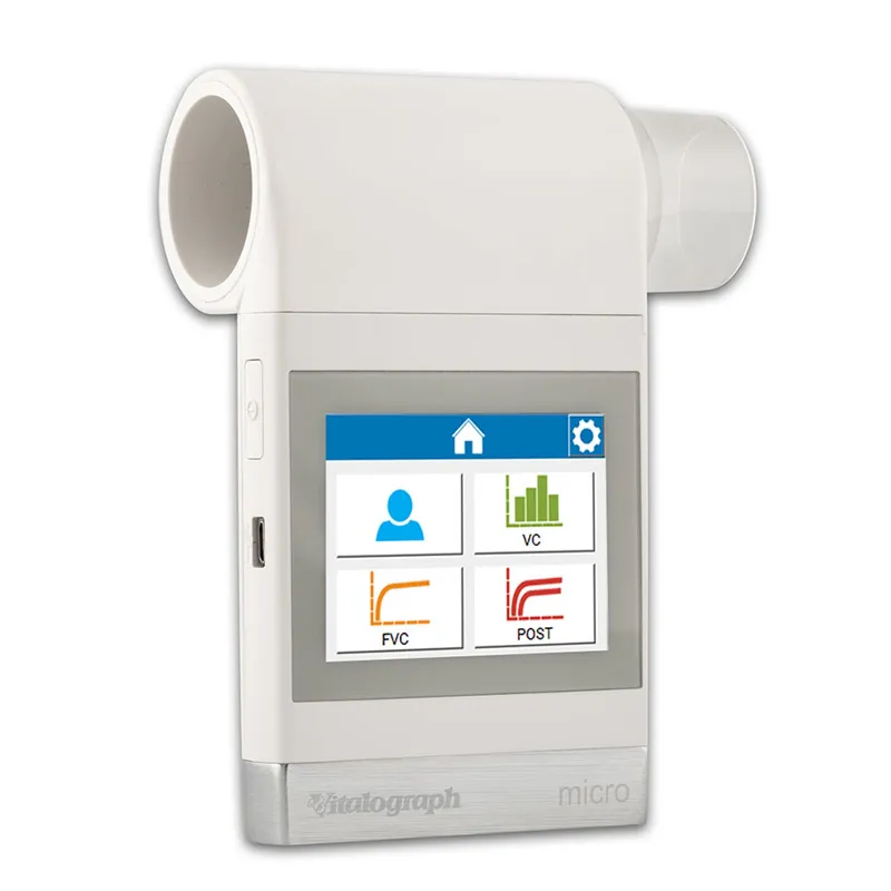 Vitalograph micro, Hand-Spirometer mit PDF-Berichtssoftware