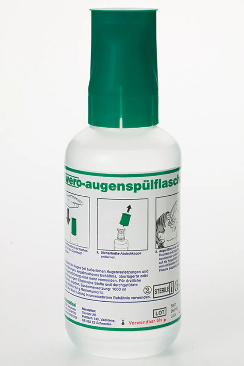 Wero-Augenspülflasche Modell A6, steril 1000 ml