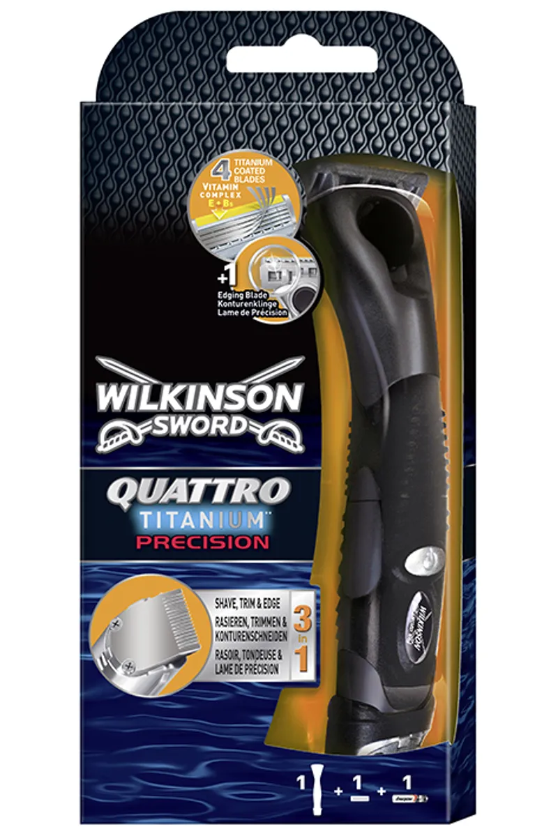 Rasierapparat Wilkinson Quattro, Essential 4 Precision Trimmer