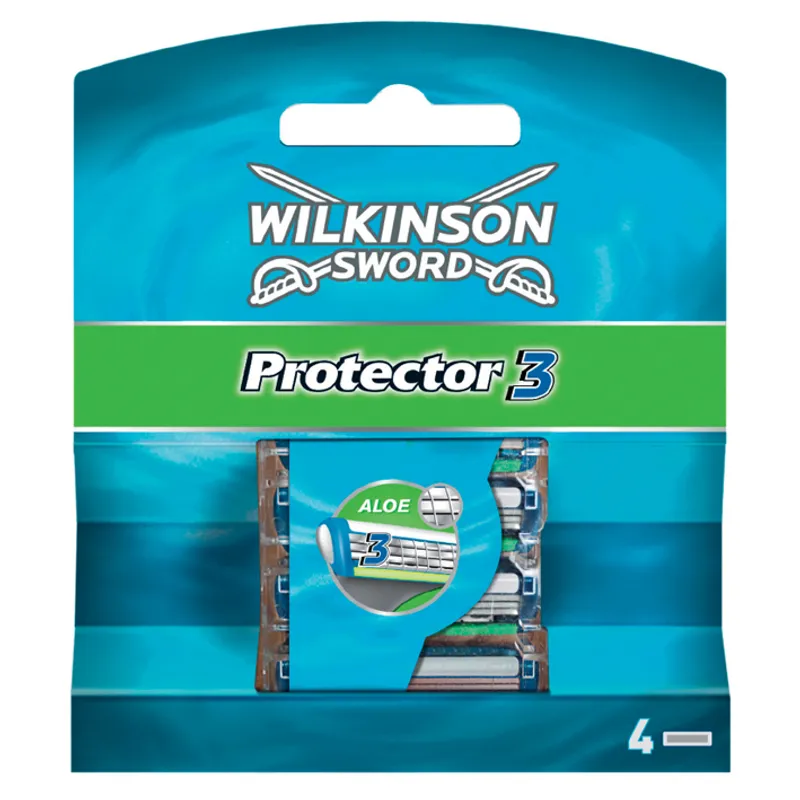 Ersatzklingen für Wilkinson, Protector 3 (4 Stck.)