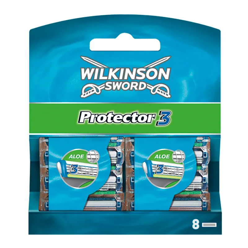 Ersatzklingen für Wilkinson, Protector 3 (8 Stck.)