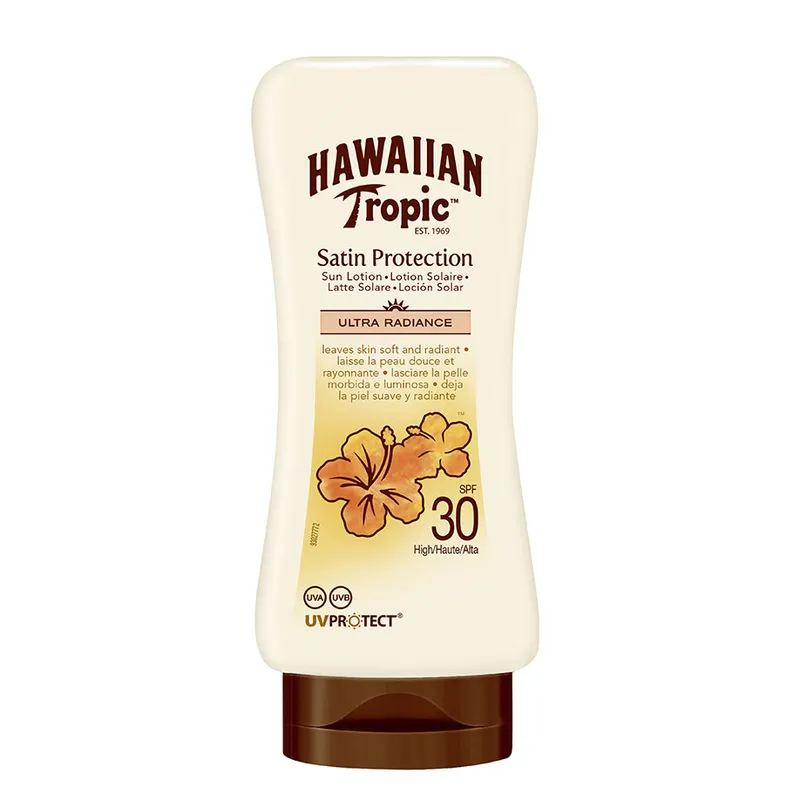 Hawaiian Tropic Satin Protection Sun, Lotion 180 ml mit LSF 30 #Y302227300#