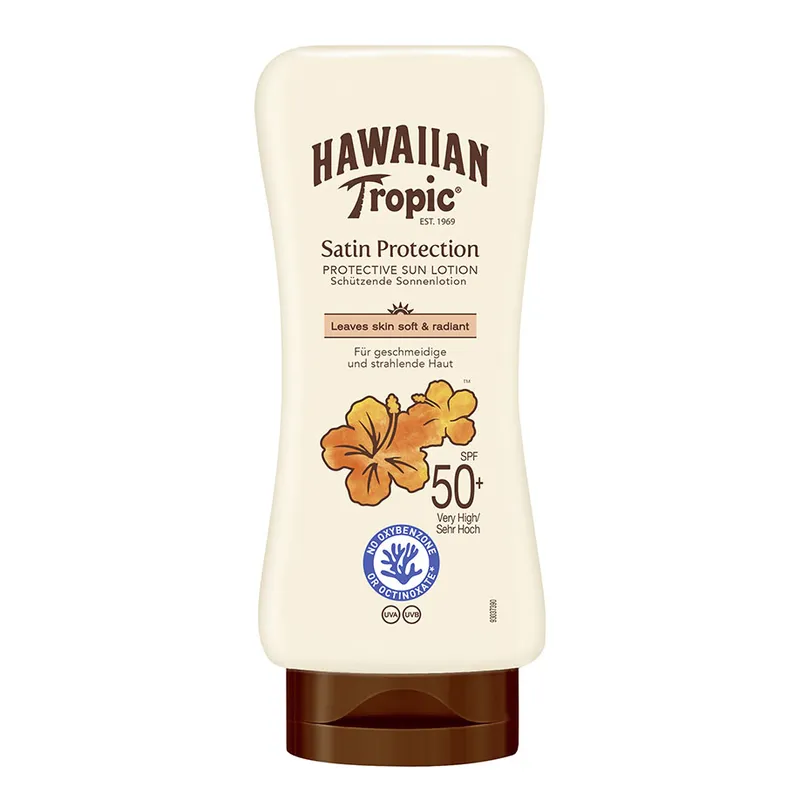 Hawaiian Tropic Satin Protection Sun, Lotion 180 ml mit LSF 50+ #Y302227400#