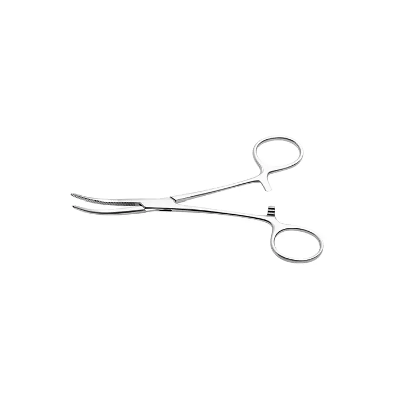 Pean Arterienklemme grazil, gebogen, gerieft 13 cm