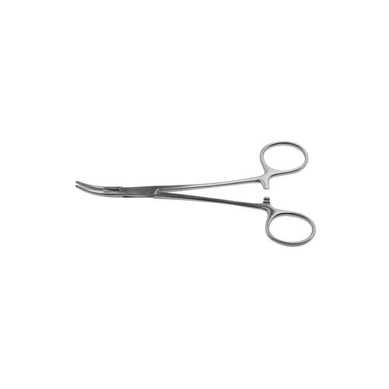 Cairns Arterienklemme, gebogen, gerieft, 14 cm